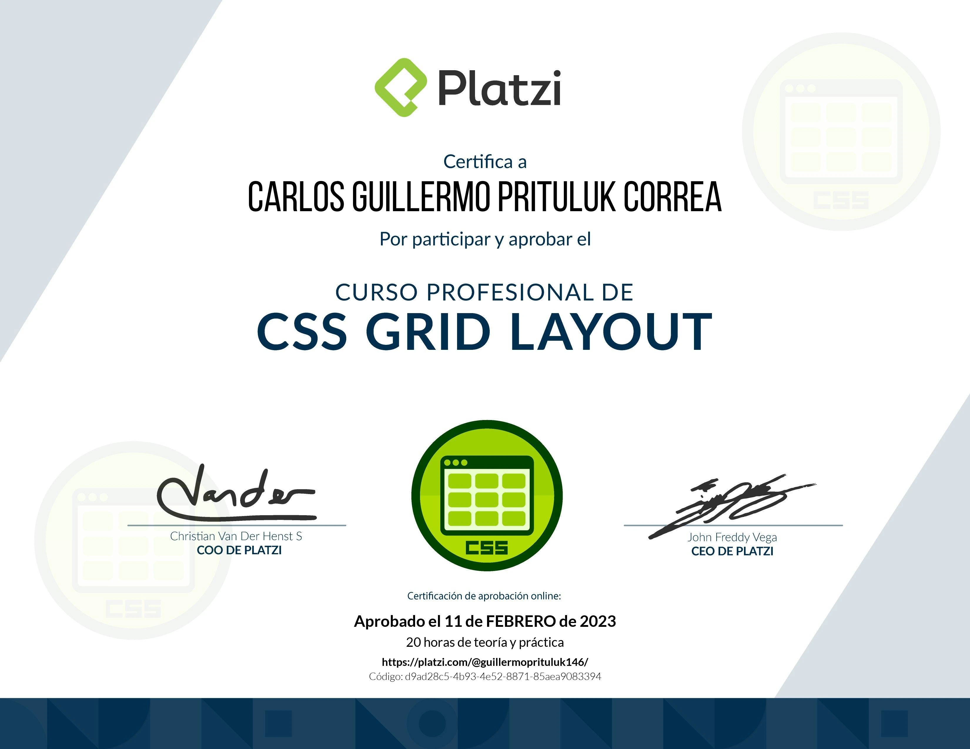 CSS Grid Layout