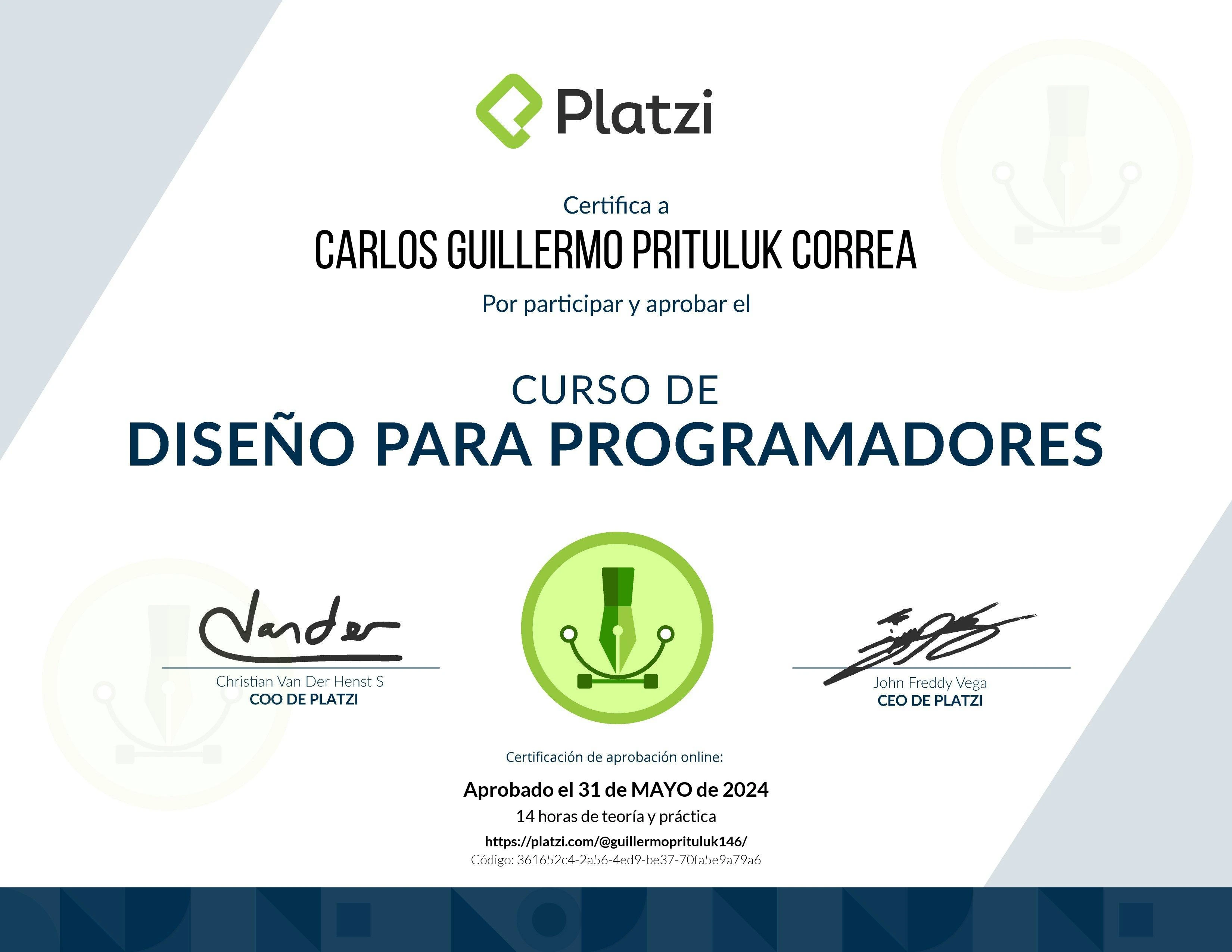 Diseño para Programadores