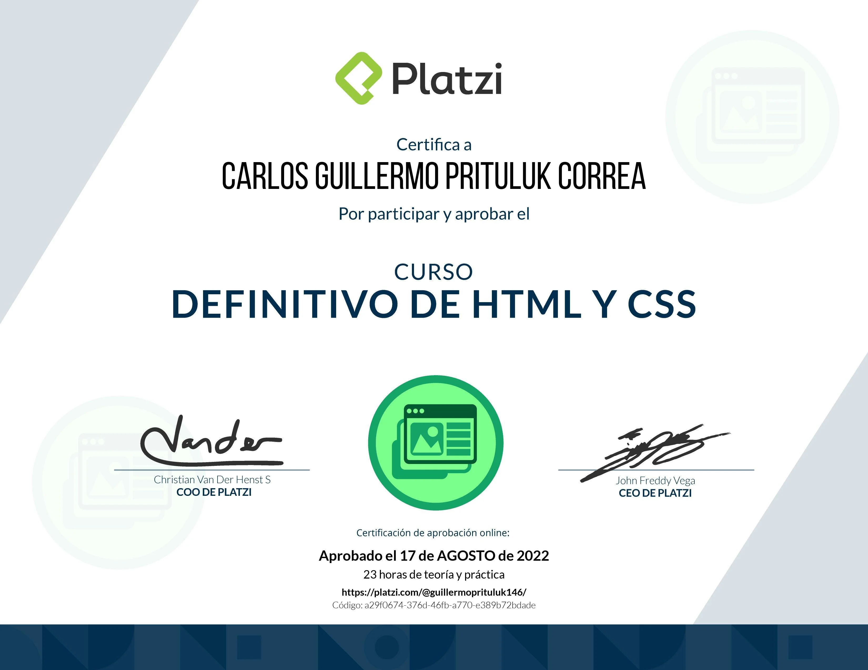 Curso Definitivo de HTML y CSS