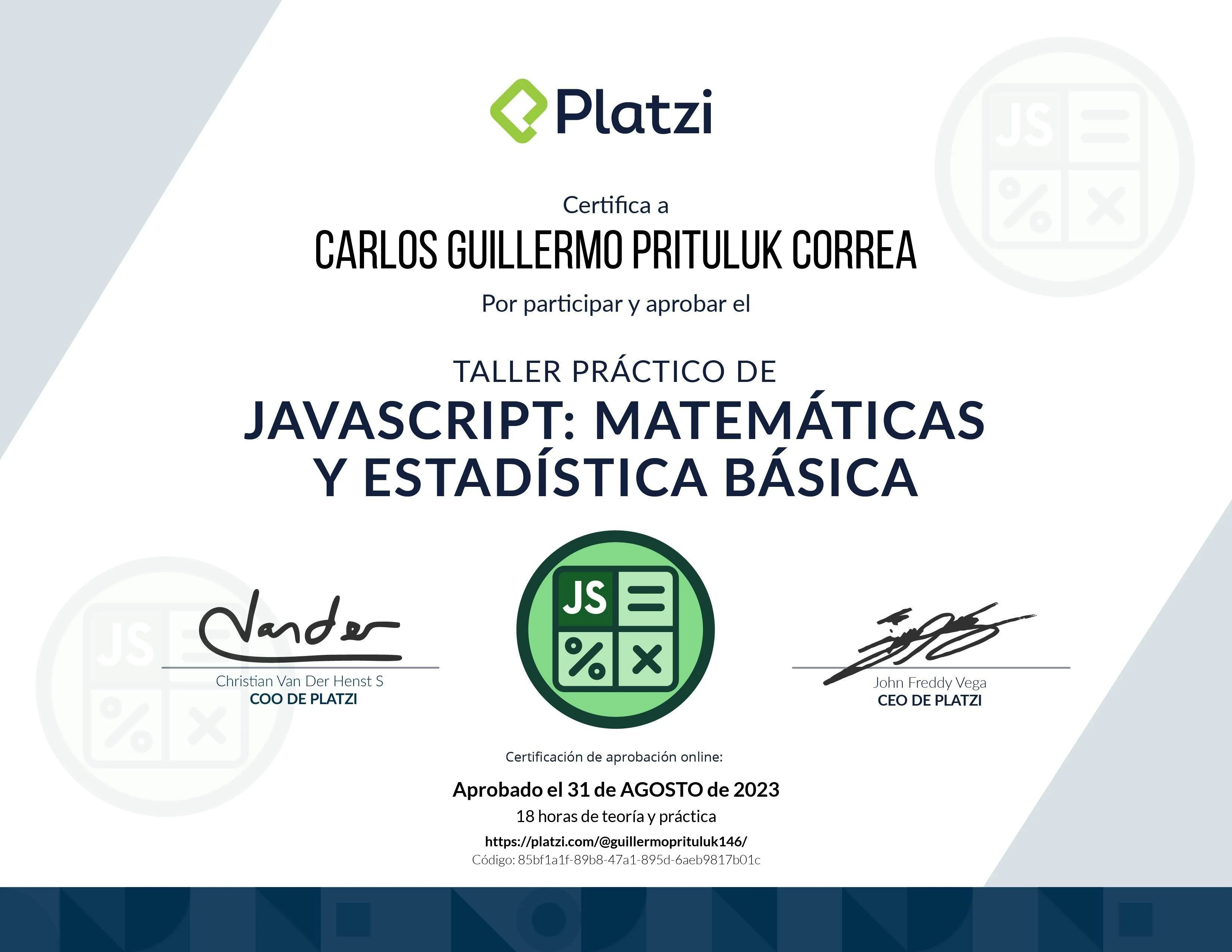 JavaScript: Matemáticas y Estadísticas Básicas