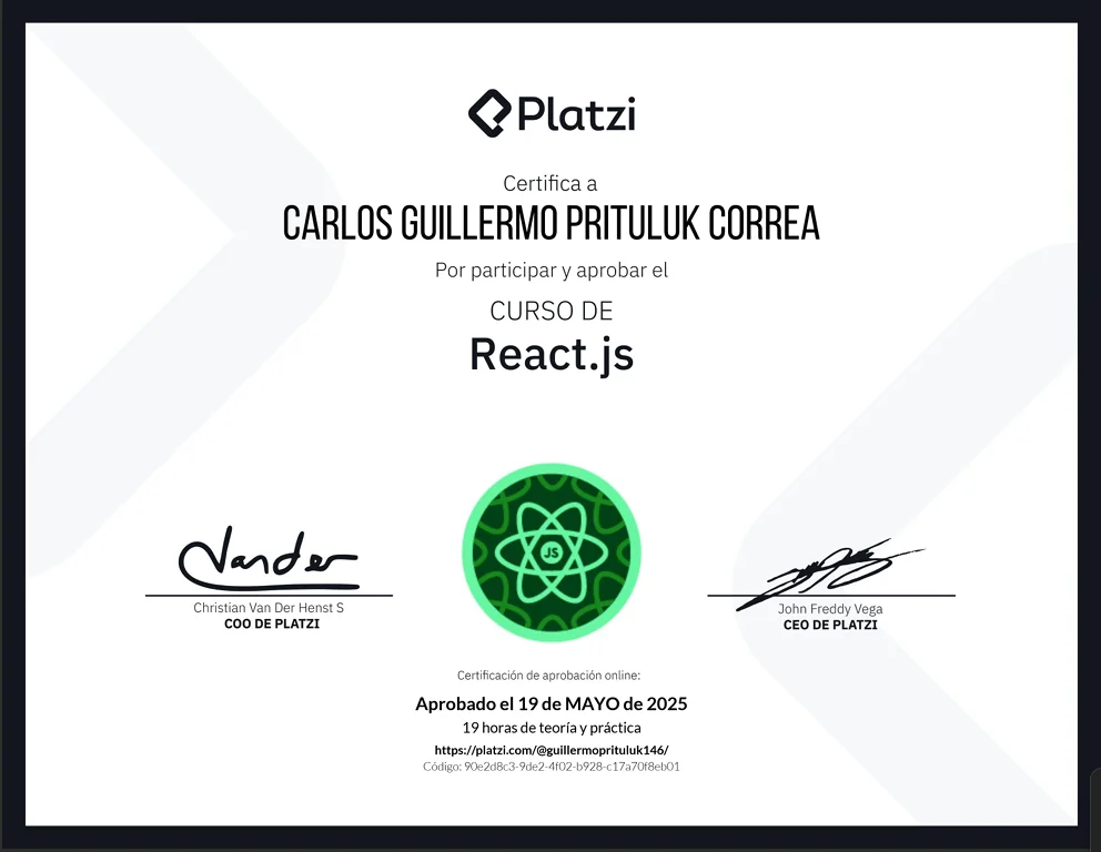 React.Js - 2025